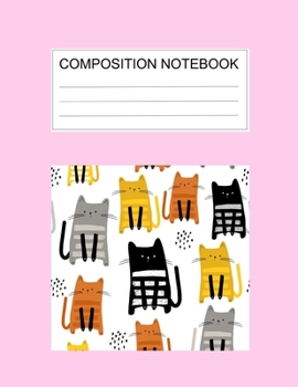 Composition notebook: Ruled (8.5 x 11 in), 110 Pages: Diary Book For Girl, Journal Notebook For Kids, Writing Journal Lined, Cute Pets (8.5 x 11 in), 110 Pages (cute composition pink)