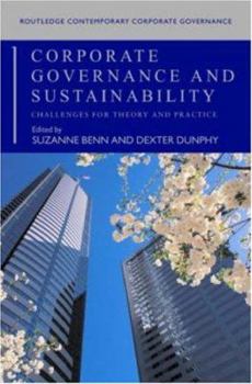Paperback Corporate Governance and Sustainability: Challenges for Theory and Practice Book