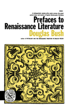 Paperback Prefaces to Renaissance Literature Book