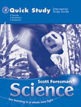 Paperback Scott Foresman Science 2006 Quick Study Grade 4 Book