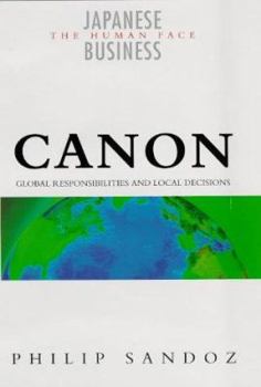 Hardcover Canon: Local Decisions, Global Responsibilities Book