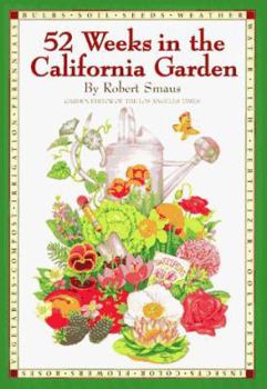 Paperback 52 Weeks in the California Garden Book