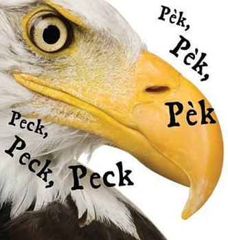 Board book Pek, Pek, Pek/Peck, Peck, Peck Book
