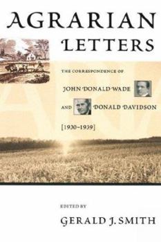 Hardcover Agrarian Letters Book