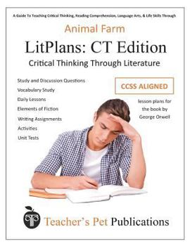 Paperback Litplan CT Edition: Animal Farm Book