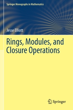 Paperback Rings, Modules, and Closure Operations Book