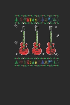 Paperback Christmas Guitar: Graph Paper Notebook (6" x 9" - 120 pages) Christmas Themed Notebook for Daily Journal, Diary, and Gift Book