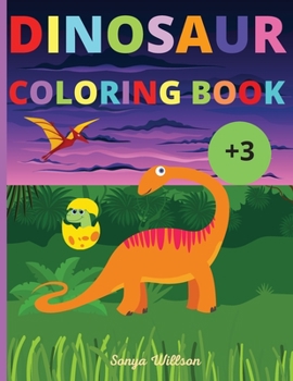 Paperback Dinosaur Coloring Book: My First Book of Coloring Book