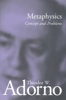 Hardcover Metaphysics: Concept and Problems Book