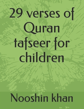 Paperback 29 verses of Quran tafseer for children Book