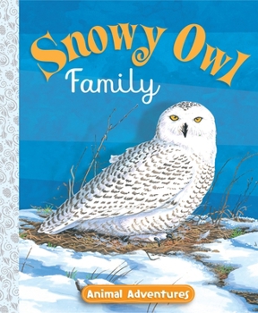 Hardcover Snowy Owl Family Book