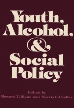 Paperback Youth, Alcohol, and Social Policy Book
