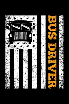 Bus Driver: Lined A5 Notebook for Bus Drivers