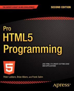 Paperback Pro HTML5 Programming: Powerful APIs for Richer Internet Application Development Book