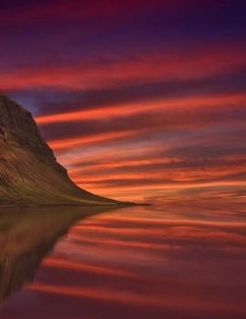 Paperback Mountain Sunset Lined Notebook Journal: 8.5 X 11 202 Lined Pages Book