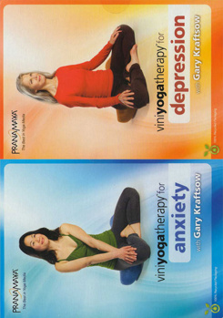 DVD Viniyoga Therapy for Anxiety & Depression Book