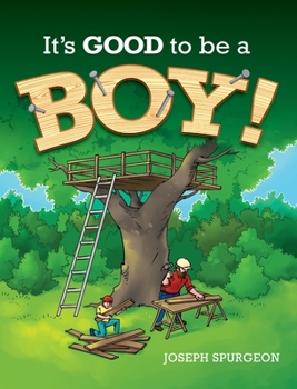 Hardcover It's Good to be a Boy! [Large Print] Book