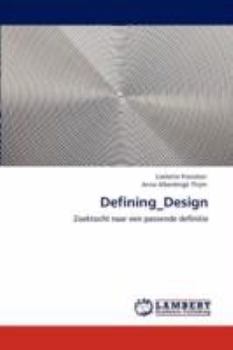 Paperback Defining_design [Dutch] Book