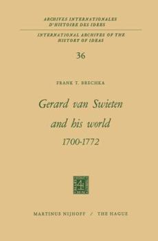 Paperback Gerard Van Swieten and His World 1700-1772 Book