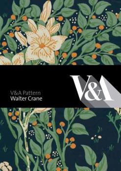 Hardcover Victoria & Albert Pattern: Walter Crane [With CDROM] Book