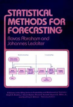 Hardcover Statistical Methods for Forecasting (Wiley Series in Probability and Statistics) Book