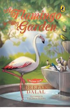 Paperback Feather Tales: A Flamingo In My Garden Book