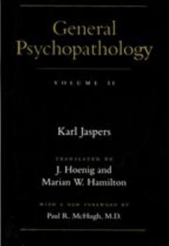 Paperback General Psychopathology Book