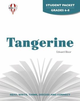 Paperback Tangerine - Student Packet by Novel Units Book