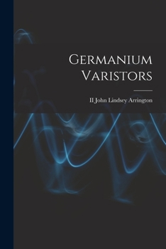 Paperback Germanium Varistors Book