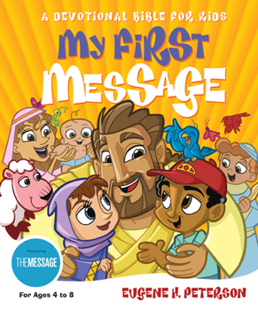 Hardcover My First Message-MS: A Devotional Bible for Kids Book