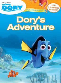 Paperback Disney-Pixar Finding Dory: Dory's Adventure Poster-A-Page Book