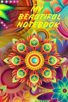 Paperback My Beautiful Notebook: Beautiful Patterned Notebook Book