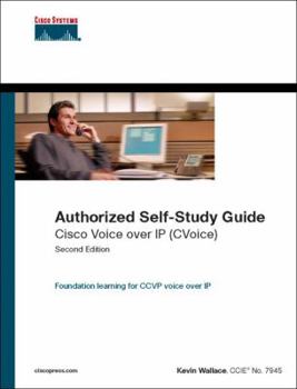 Hardcover Cisco Voice Over IP (CVoice): Authorized Self-Study Guide Book