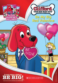 DVD Clifford: Be My Big Red Valentine Book