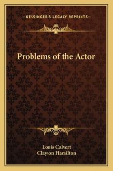 Problems of the Actor