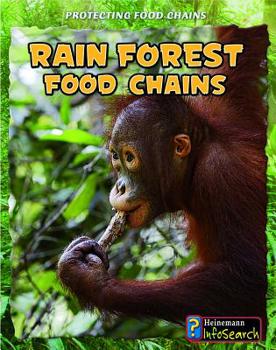 Paperback Rain Forest Food Chains Book