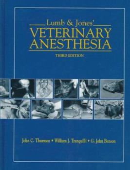 Hardcover Lumb & Jones Veterinary Anesthesia Book