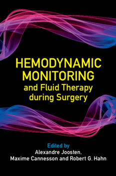 Hardcover Hemodynamic Monitoring and Fluid Therapy during Surgery Book