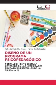 Paperback Diseño de Un Programa Psicopedagógico [Spanish] Book