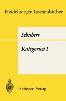 Paperback Kategorien I [German] Book