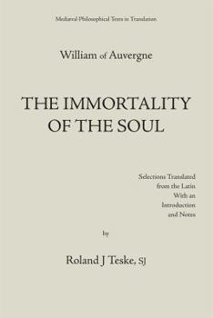 Paperback The Immortality of the Soul =: de Immortalitate Animae Book