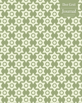 Paperback Dot Grid Journal: Notebook Planner with Geometric Stars Themed Cover Design Book