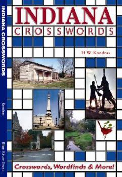 Paperback Indiana Crosswords Book