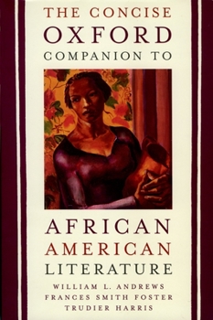 Paperback The Concise Oxford Companion to African American Literature Book