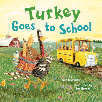 Hardcover Turkey Goes to School Book