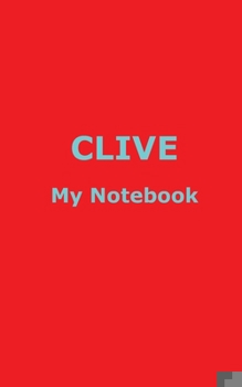 Paperback CLIVE My Notebook Book