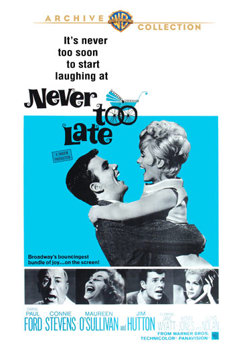 DVD Never Too Late Book