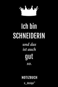 Notizbuch für Schneider / Schneiderin: Originelle Geschenk-Idee [120 Seiten liniertes blanko Papier] (German Edition)
