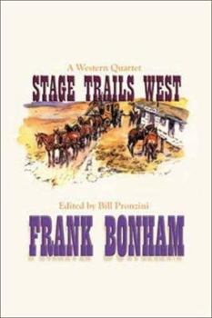 Hardcover Stage Trails West: Western Stories (Five Star First Edition Western Series) Book