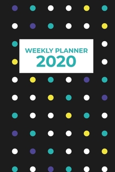Weekly Planner 2020 : 80's Style Weekly Planner Organizer Book with Calendars and Famous Quotes